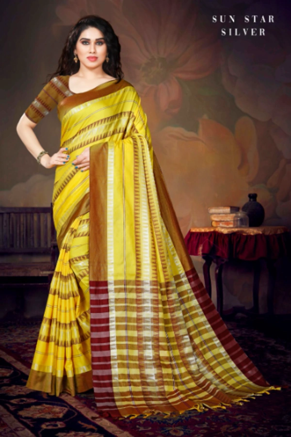 Heavy rich Cotton Silk desig